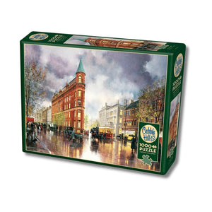 Cobble Hill Puzzles - Flat Iron 1000 Piece Puzzle - Large Box - The Puzzle Nerds  