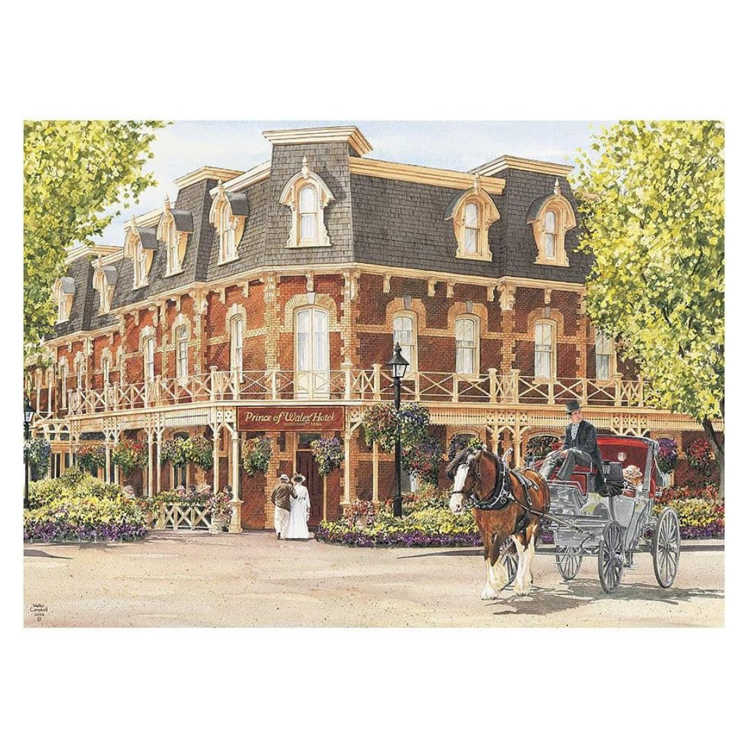 Cobble Hill Puzzles - Prince Of Wales Hotel 1000 Piece Puzzle - Large Box - The Puzzle Nerds  