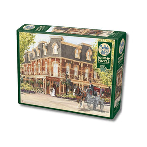 Cobble Hill Puzzles - Prince Of Wales Hotel 1000 Piece Puzzle - Large Box - The Puzzle Nerds  