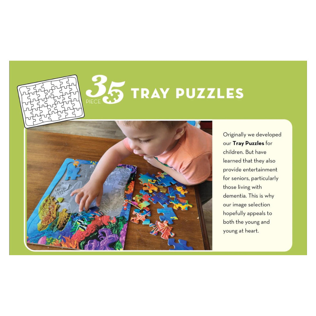 Cobble Hill Puzzles - Red Truck Farm 35 Piece Tray Puzzle - The Puzzle Nerds  