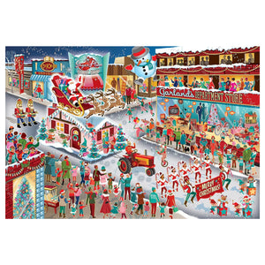 Cobble Hill Puzzles - Santa's Parade 2000 Piece Puzzle - The Puzzle Nerds  