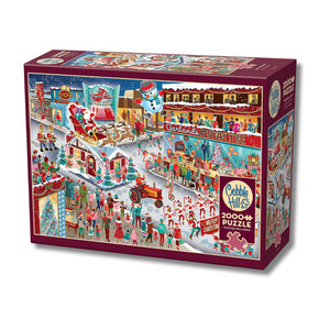 Cobble Hill Puzzles - Santa's Parade 2000 Piece Puzzle - The Puzzle Nerds  