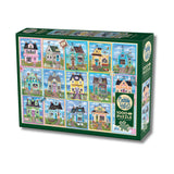 Cobble Hill  Puzzles - Seaside Cottages 1000 Piece Puzzle - The Puzzle Nerds 