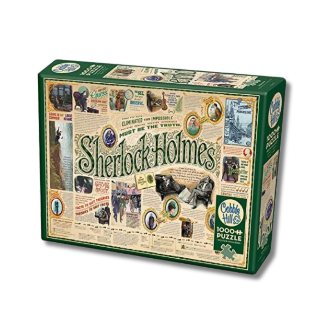 Cobble Hill Puzzles - Sherlock 1000 Piece Puzzle - Large Box - The Puzzle Nerds  