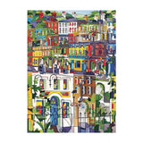 Cobble Hill Puzzles - Thru Swirly Railings 1000 Piece Puzzle - Large Box - The Puzzle Nerds  