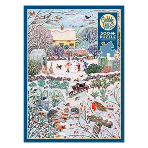 Cobble Hill Puzzles - Winter Holidays 500 Piece Puzzle - The Puzzle Nerds  