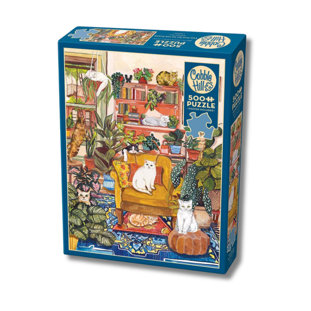 Cobble Hill Puzzles - You Can Sit On The Floor 500 Piece Puzzle - The Puzzle Nerds  