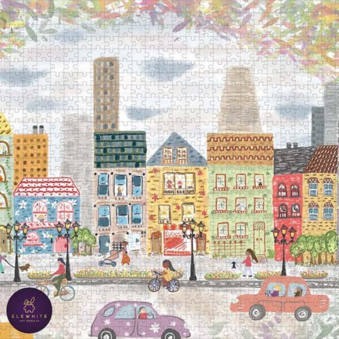 Elewhite Puzzles - La Dolce Vita 1000 Piece Puzzle - The Puzzle Nerds  