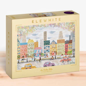 Elewhite Puzzles - La Dolce Vita 1000 Piece Puzzle - The Puzzle Nerds  