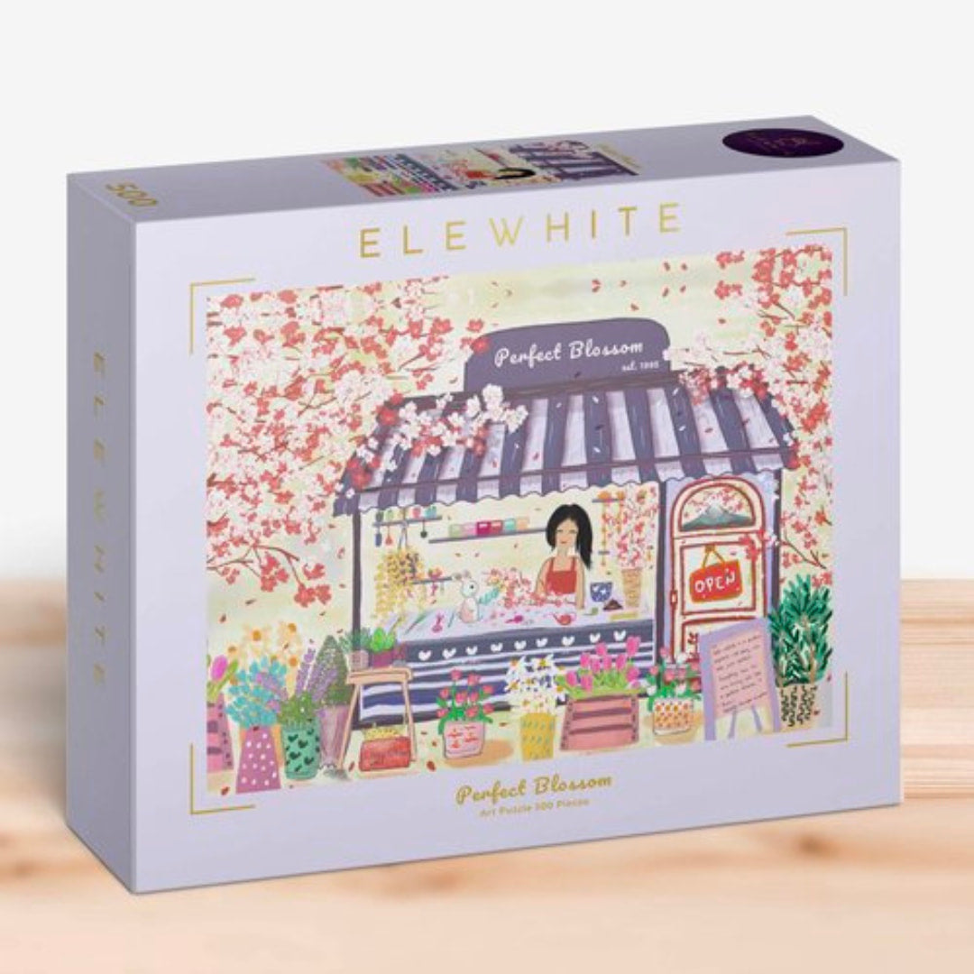 Elewhite Puzzles - Perfect Blossoms 500 Piece Jigsaw Puzzle - The Puzzle Nerds 