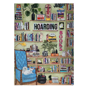 Ellembee - It's Not Hoarding If It's Books 1000 Piece Jigsaw Puzzle - The Puzzle Nerds  