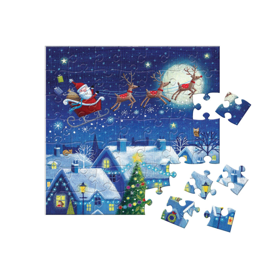 Calendrier de l'Avent - Christmas Animals - 24 Puzzles - 50 pièces  EUROGRAPHICS