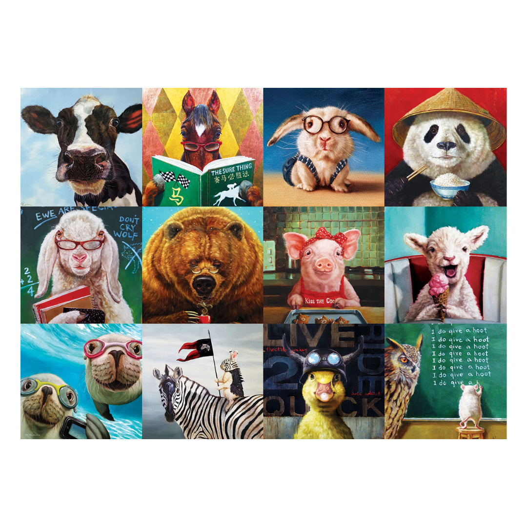 Eurographics - Funny Animals 1000 Piece Puzzle -The Puzzle Nerds