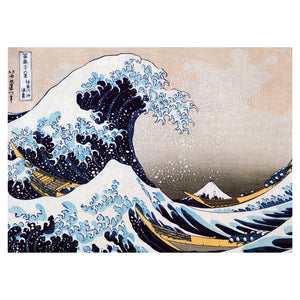 Eurographics - Great Wave Off Kanagawaby Katsushika Hokusai 300 Piece 3D Lenticular Puzzle - The Puzzle Nerds