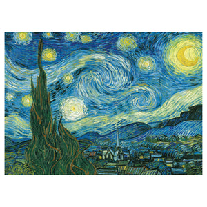 Eurographics - The Starry Night by Vincent van Gogh 300 Piece 3D Lenticular Puzzles - The Puzzle Nerds