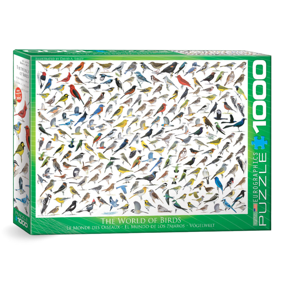 Eurographics - The World Of Birds 1000 Piece Puzzle - The Puzzle Nerds