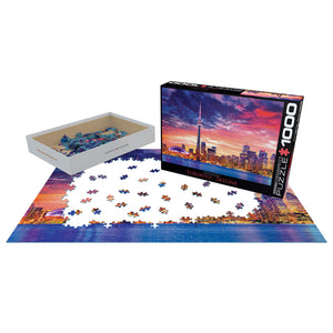 Eurographics - Toronto Skyline 1000 Piece Puzzle - The Puzzle Nerds