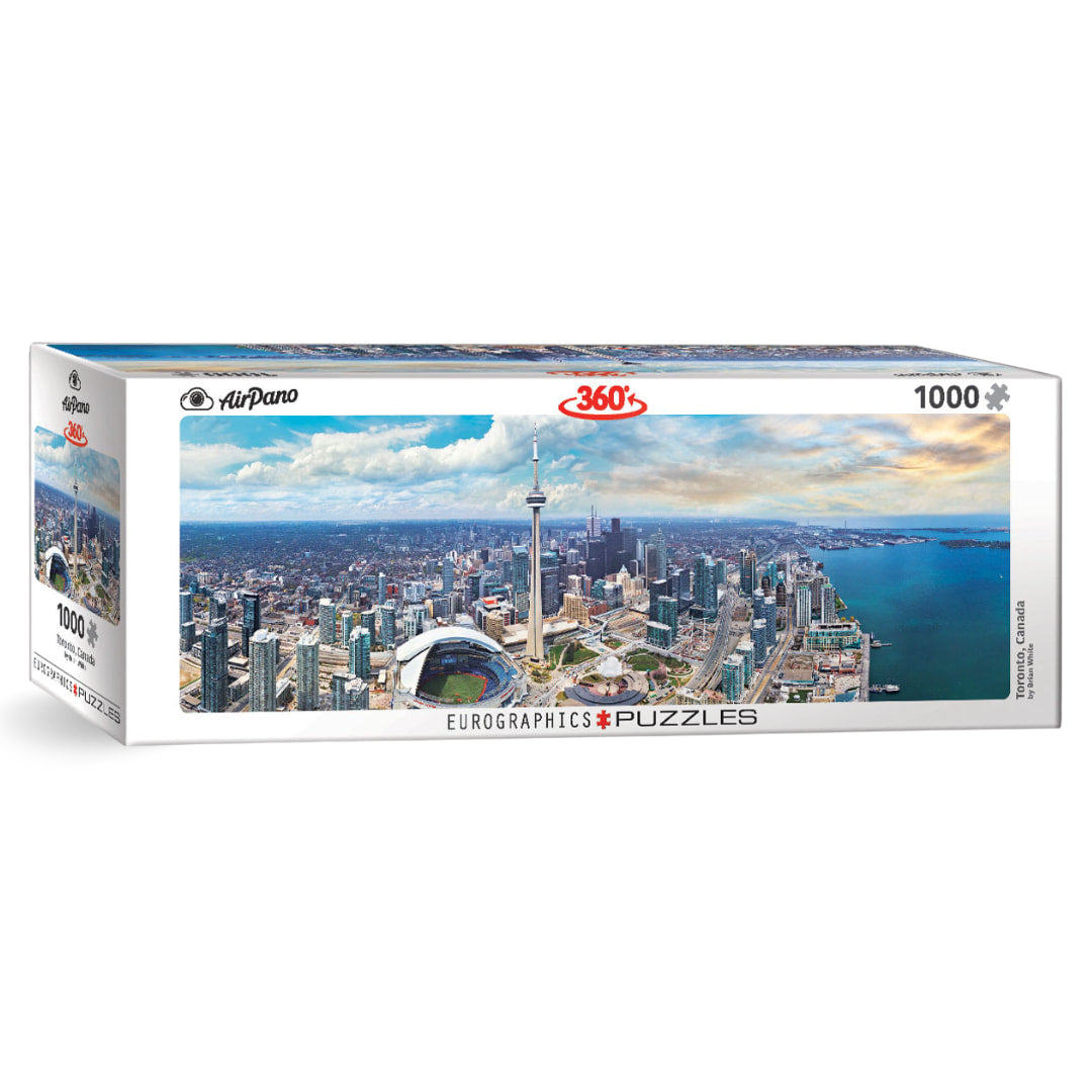 Eurographics - Toronto, Canada 1000 Piece Panoramic Puzzle - The Puzzle Nerds