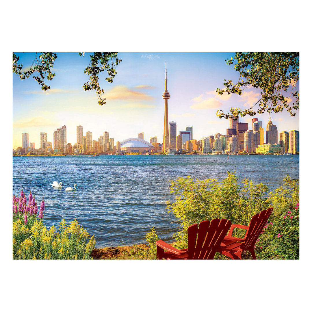 Eurographics - View From Toronto Island 1000 Piece Puzzle - The Puzzle Nerds