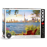 Eurographics - View From Toronto Island 1000 Piece Puzzle - The Puzzle Nerds