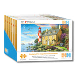 Eurographics Puzzles  - Bunny Garden 104 Piece Puzzle - Connecting Pieces - The Puzzle Nerds 