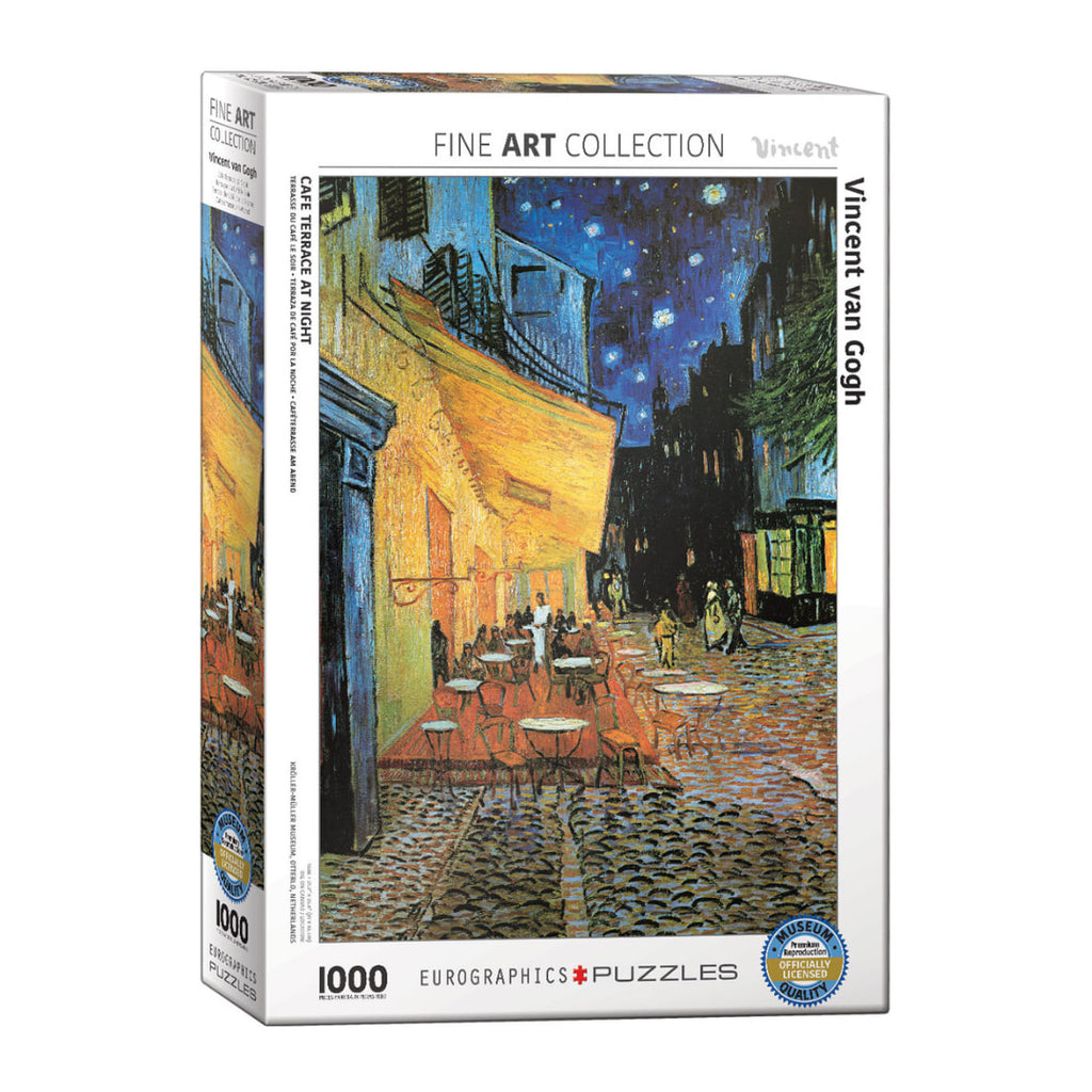 Café Terrace At Night 1000 Piece Puzzle – The Puzzle Nerds