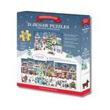 Eurographics Puzzles - Christmas Town Fair - Advent Calendar  - The Puzzle Nerds  