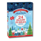 Eurographics Puzzles - Christmas Village Advent Calendar - The Puzzle Nerds  