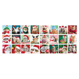 images of indivdual puzzles from Eurographics Christmas Advent jigsaw puzzles of cats