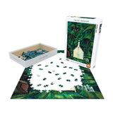 Eurographics Puzzles - Church in Yuquot Village 1000 Piece Puzzle - The Puzzle Nerds  