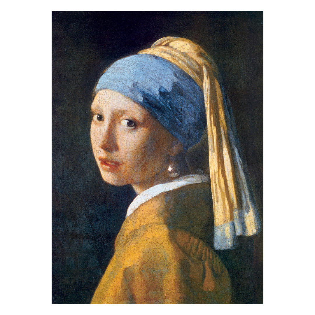 Eurographics Puzzles - Girl with the Pearl Earring 1000 Piece Puzzle - The Puzzle Nerds  