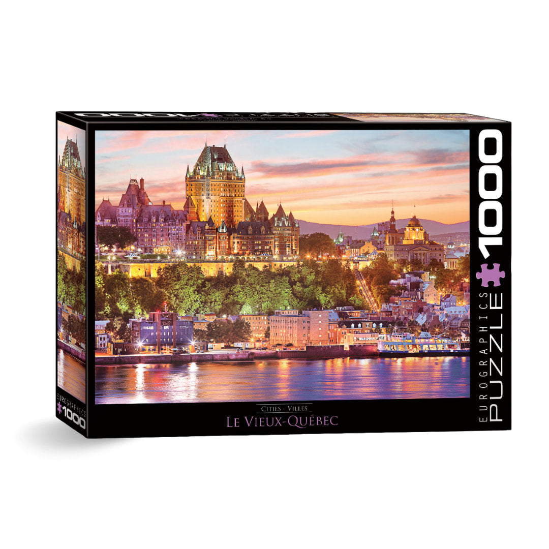 Eurographics Puzzles - Le Vieux Québec 1000 Piece Puzzle - The Puzzle Nerds 