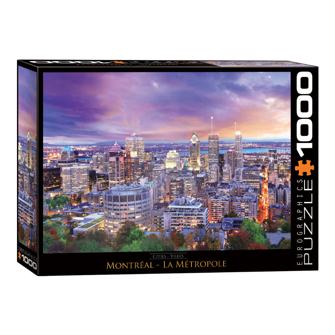 Eurographics Puzzles - Montreal La Métropole 1000-Piece Puzzle - The Puzzle Nerds  
