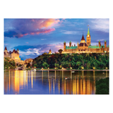 A photograph of Ottawa's Parliament Hill