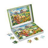 Eurographics Puzzles - Puppy Spring 48 Piece Puzzle - Connecting Pieces - The Puzzle Nerds 