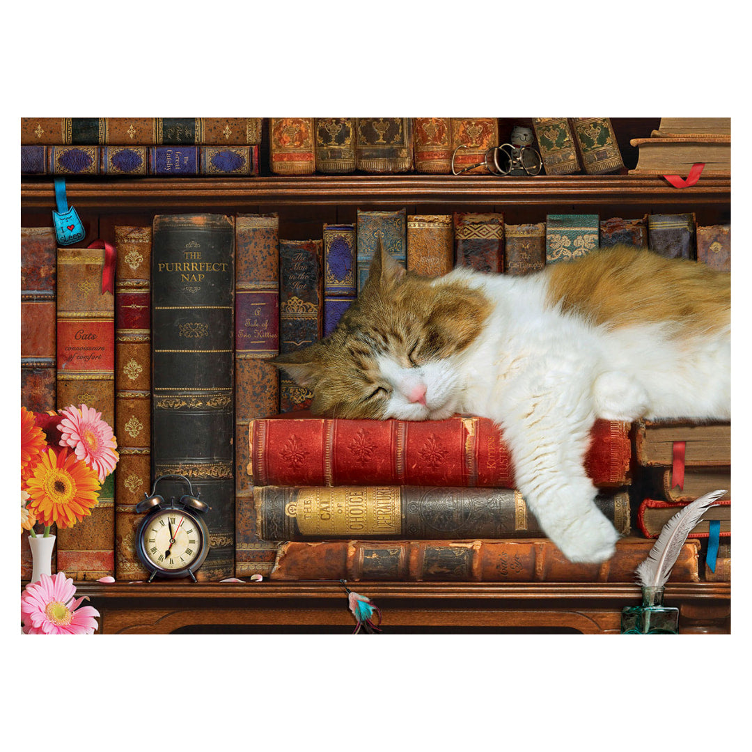 Eurographics Puzzles - The Cat Nap 1000 Piece Puzzle 1000 pc Puzzle - The Puzzle Nerds  