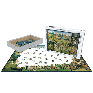 Eurographics Puzzles - The Garden of Earthly Delights 1000 Piece Puzzle - The Puzzle Nerds  