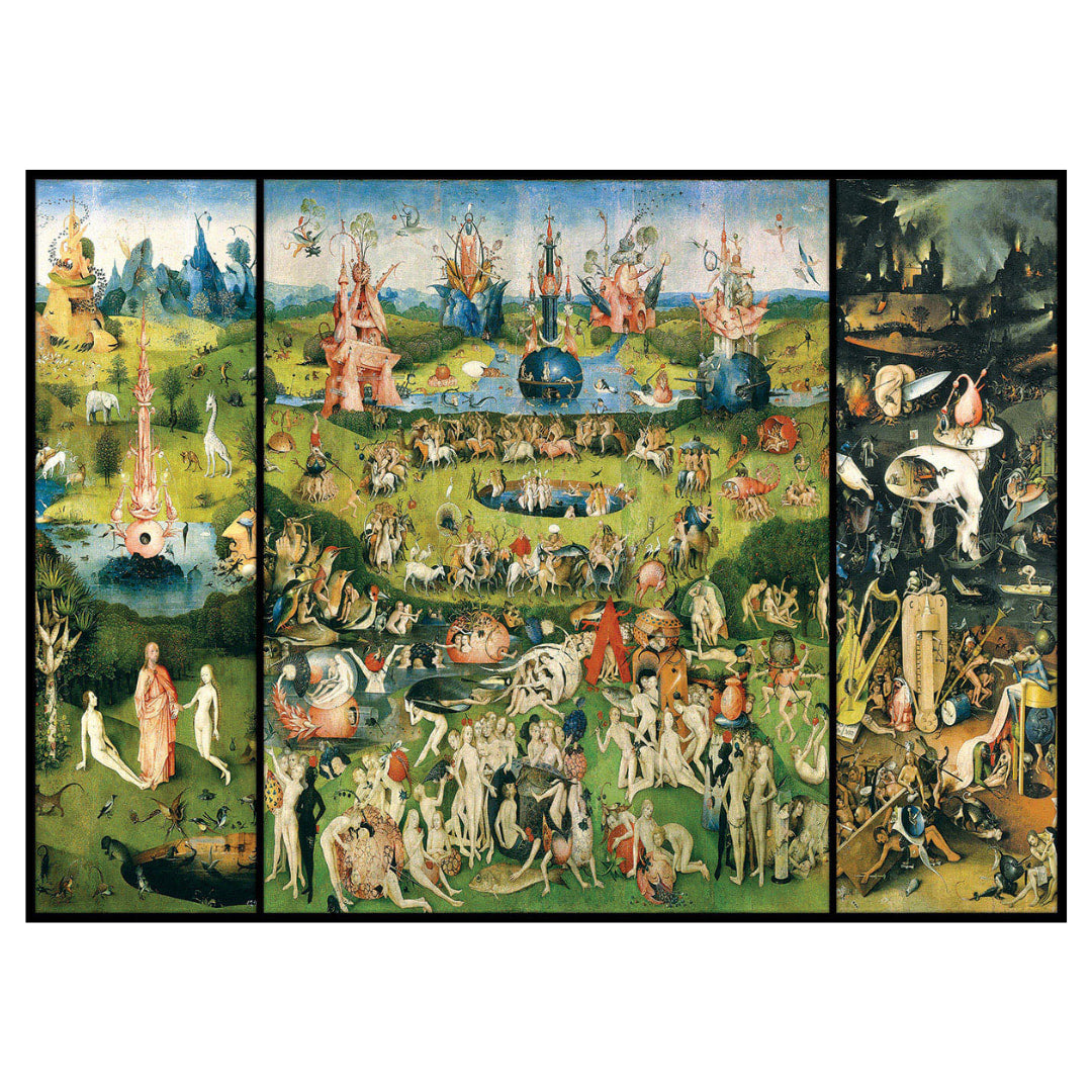 Eurographics Puzzles - The Garden of Earthly Delights 1000 Piece Puzzle - The Puzzle Nerds  