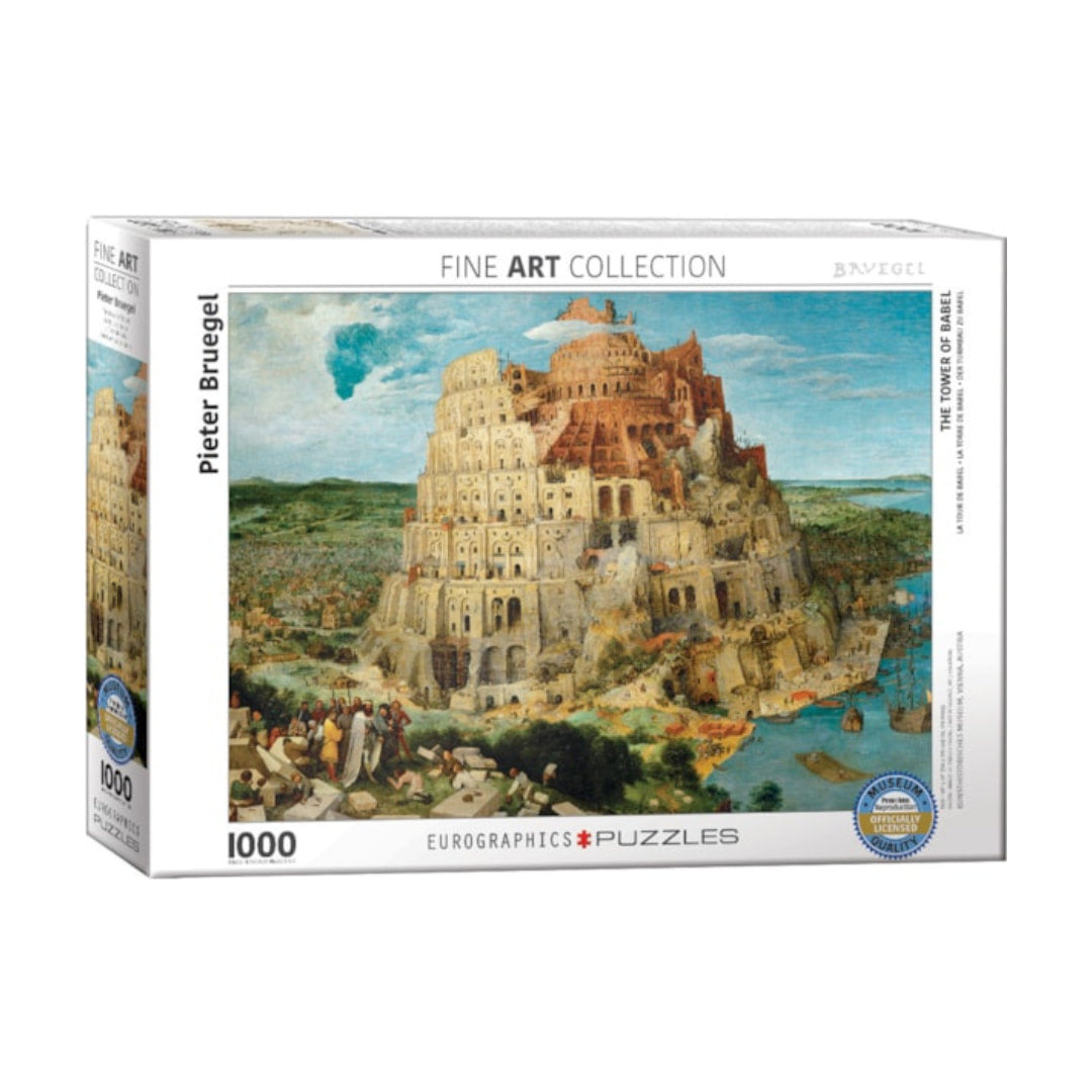 Eurographics Puzzles - The Tower of Babel 1000 Piece Puzzle - The Puzzle Nerds
