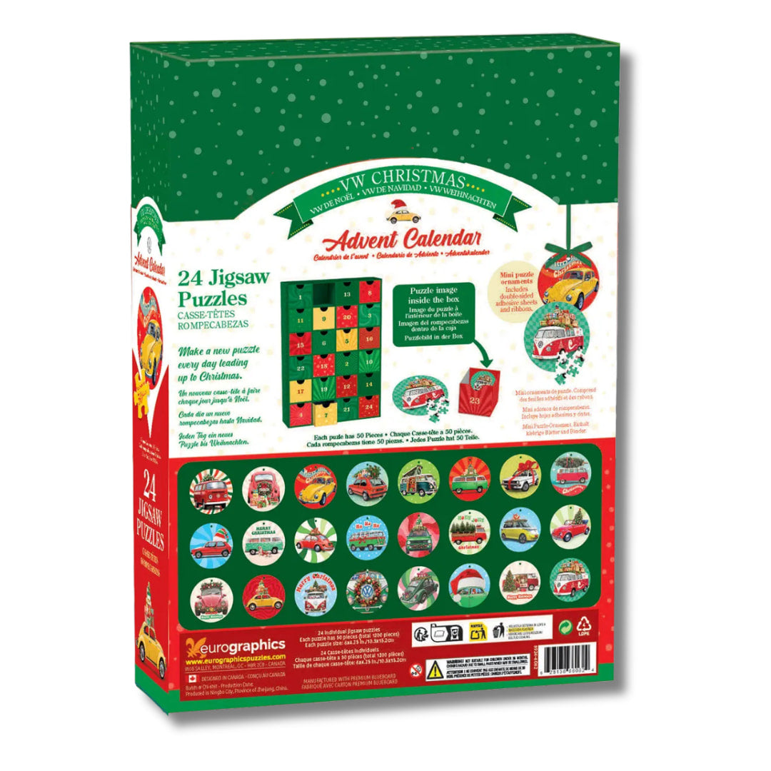 Eurographics Christmas Advent Calendars jigsaw puzzles