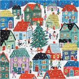 Galison - Christmas In The Village 500 Piece Puzzle - The Puzzle Nerds 