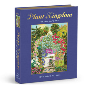 Galison - Joy Laforme Plant Kingdom 1000 Pc Book Puzzle - The Puzzle Nerds 