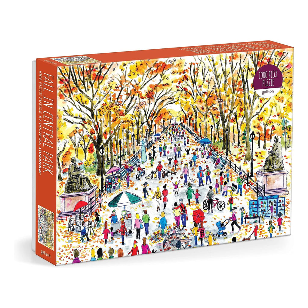 Michael Storrings Winter In Central Park 1000 Piece Puzzle