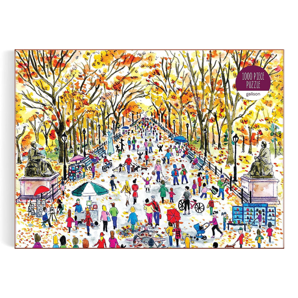 Michael Storrings Fall In Central Park 1000 Piece Puzzle – The Puzzle Nerds