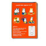 Orange box with cartoon characters on a white background