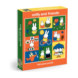 Puzzle box featuring Miffy and friends on a white background