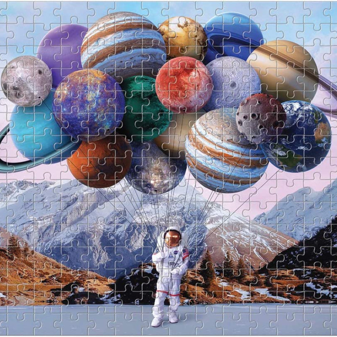 Galison - Space Bound 300 Piece Lenticular Puzzle - The Puzzle Nerds