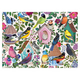 Galison Puzzles - Birdhouse Lane 1000 Piece Puzzle - The Puzzle Nerds 