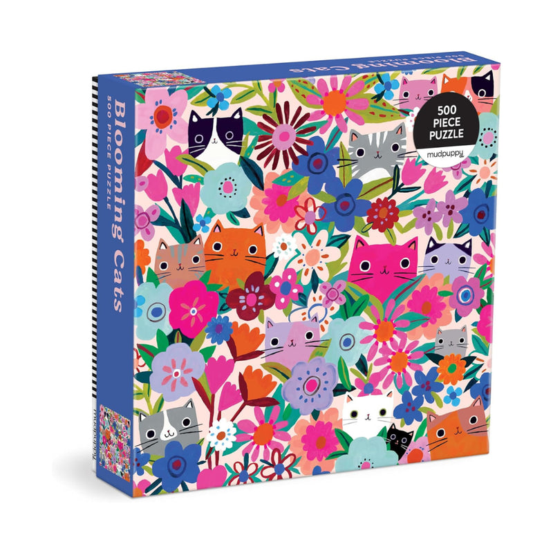 PUZZLE/38Beets：未開封CD Blooming Cats 500 Piece Puzzle – The Puzzle Nerds
