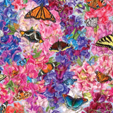 Galison Puzzles - Butterflies In The Sweet Peas 1000 Piece Puzzle - The Puzzle Nerds  